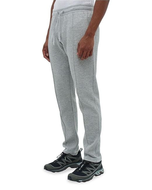 Bench Gray Ostler Pintucked Joggers for men