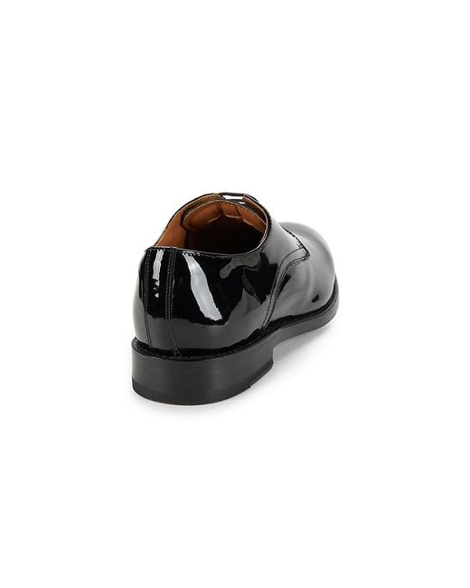 Allen Edmonds Black Henry Leather Derby Shoes for men