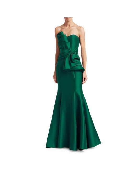 Badgley mischka bow dress hotsell