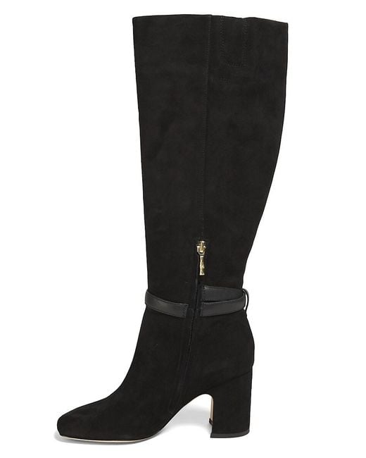 J.McLaughlin Black J. Mclaughlin Gaia 75Mm Suede Knee-High Boots