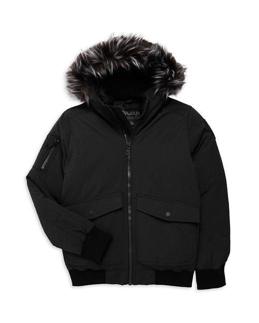 Pajar Little Boy's & Boy's Anderson Faux Fur Hood Bomber Jacket in