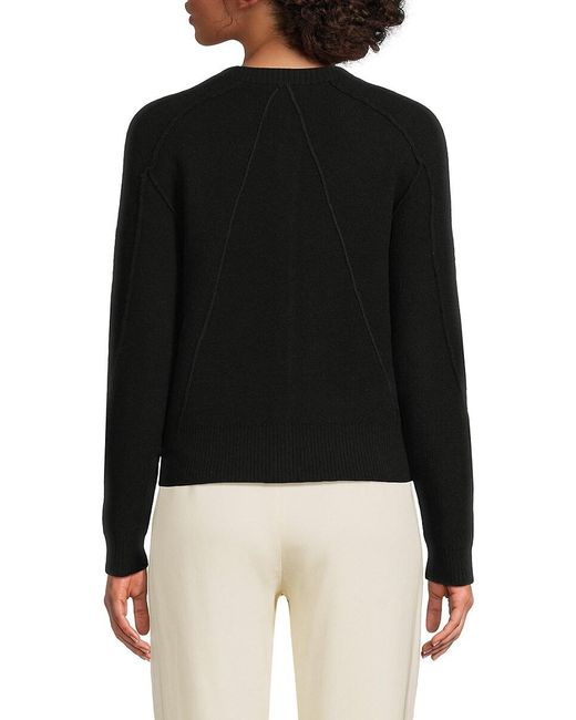 Rag & Bone Black Bridget Crew Cardigan