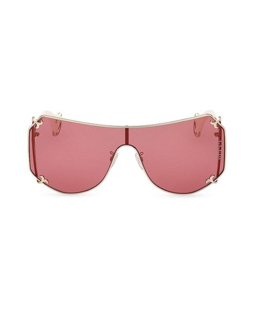 Emilio Pucci Pink 80Mm Shield Sunglasses
