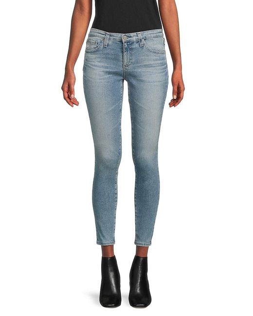 AG Jeans Super Skinny Jeans in Blue | Lyst UK