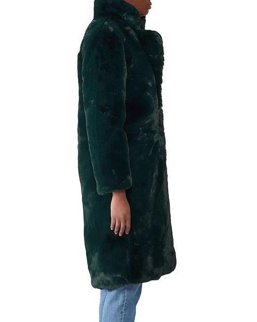 Apparis laure top faux fur coat