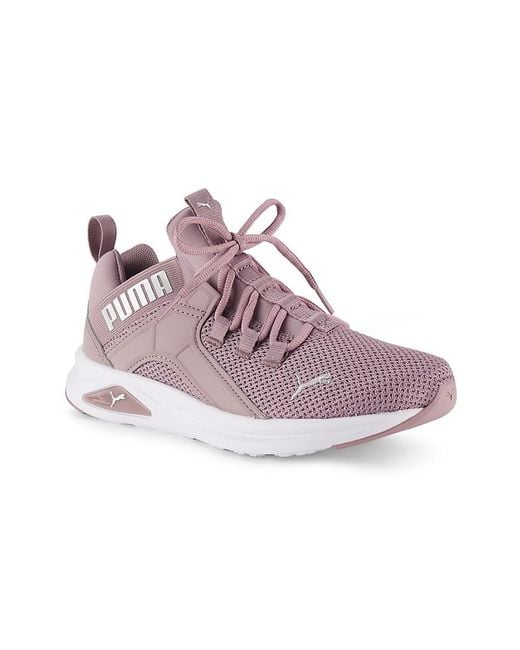 PUMA Purple Enzo 2 Revamp Low-Top Running Sneakers