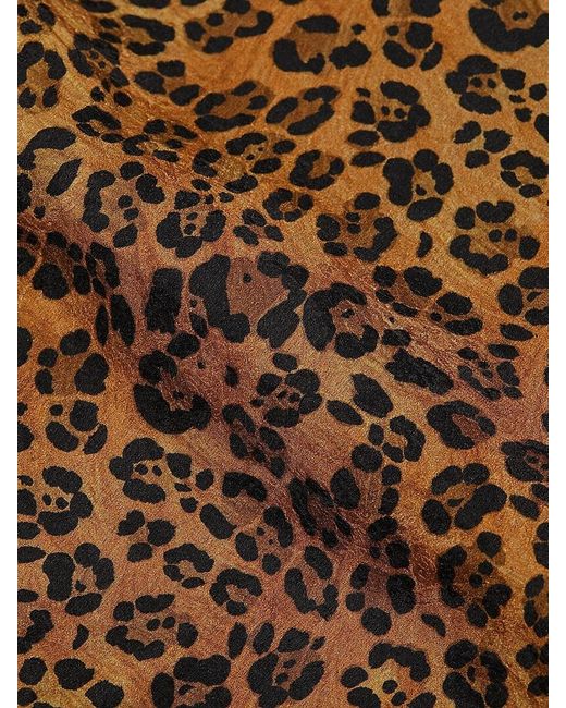 Robert Graham Brown Brynn Leopard-Print Skirt