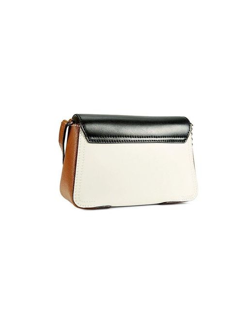 送関込み【FURLA】 Circe ショルダー MINI Furla Mini Circe Colorblock Leather Crossbody Bag in Brown