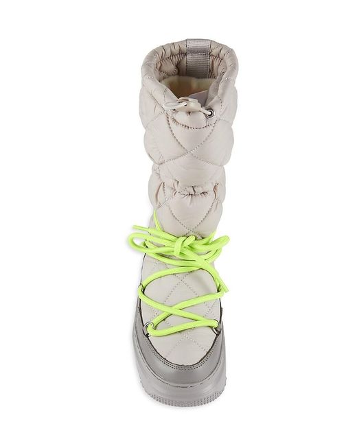 Pajar Gray Gravita Quilted Boots