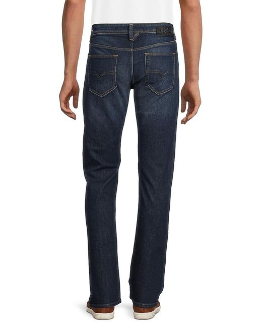DIESEL Larkee Straight Fit Jeans in Blue for Men | Lyst UK