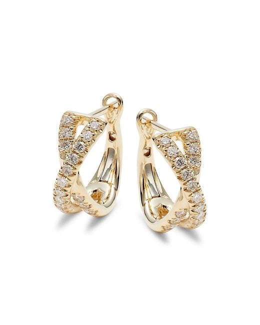 Saks Fifth Avenue Saks Fifth Avenue 14k Yellow Gold 0.40 Tcw