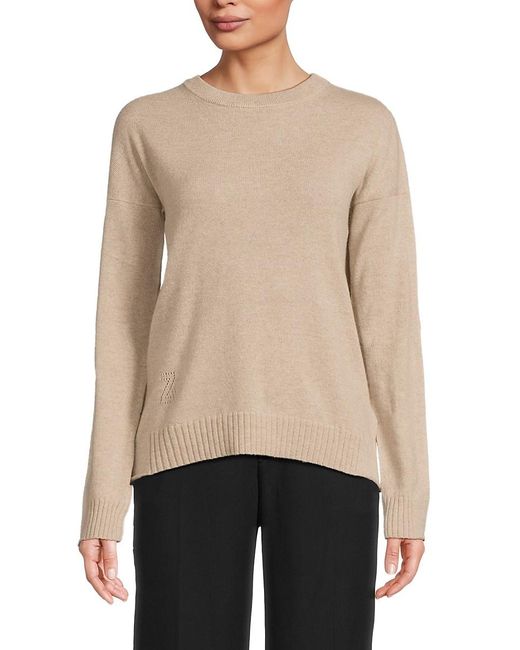 Zadig & Voltaire Blue 'Star Patch Cashmere Sweater