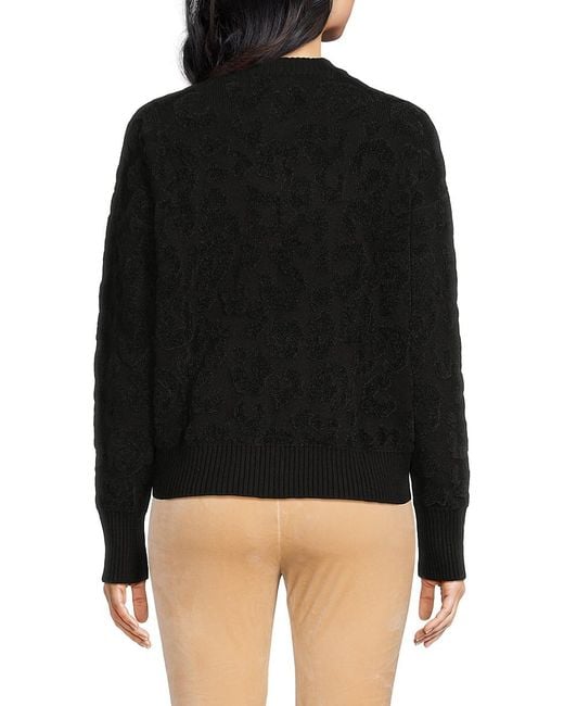 DKNY Multicolor Textured Sweater