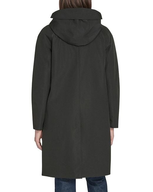 Tommy Hilfiger Natural Hooded Rain Coat