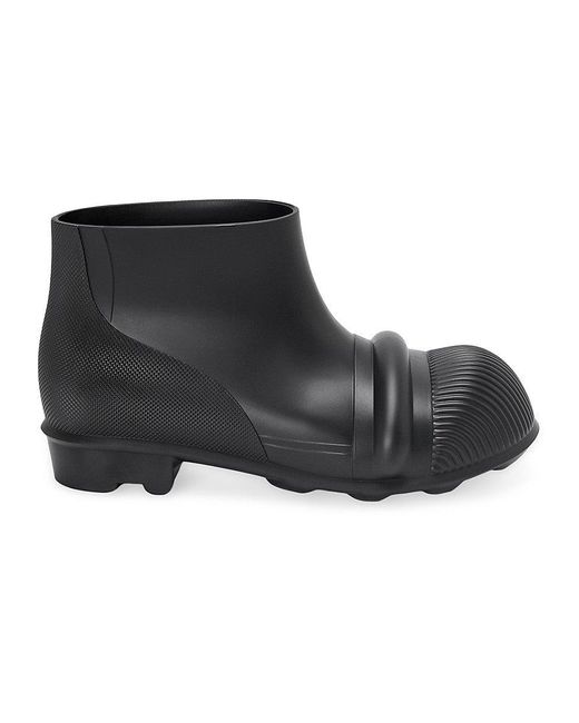 Loewe Black Slip-on Rubber Boots for men