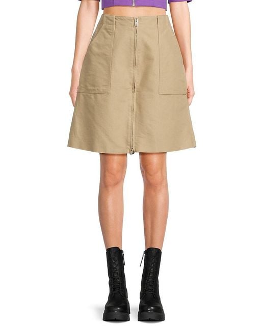 Ambush Natural Zip Skort