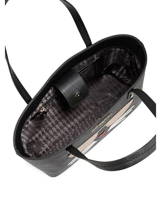 karl lagerfeld maybelle cat tote