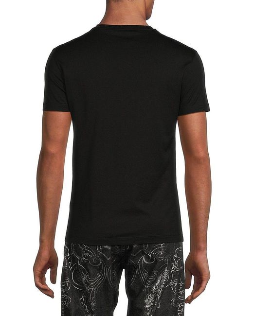 Versace - Medusa Studded Taylor Fit T Shirt - Black