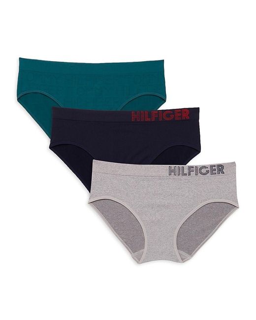 Tommy Hilfiger 3pack Seamless Bikini Panties Lyst Canada