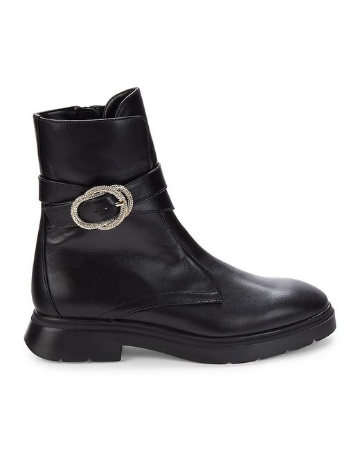 Stuart weitzman cheap buckle ankle boots
