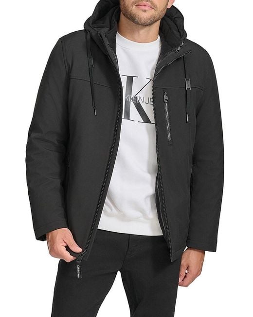 Calvin Klein Gray 3-In-1 Systems Jacket for men