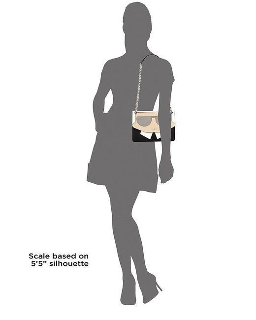 Karl Lagerfeld Mini Maybelle Karl Detail Crossbody Bag in