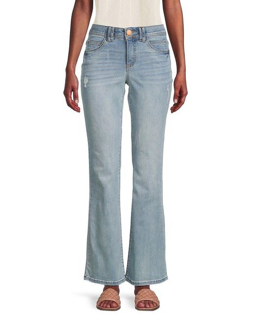 Democracy Blue Ab Technology Flare Jeans