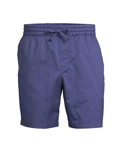 Saks Fifth Avenue Natural Solid Drawstring Shorts for men
