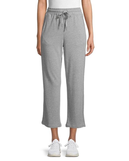 C\u0026C California Cotton Cropped Wide-leg 
