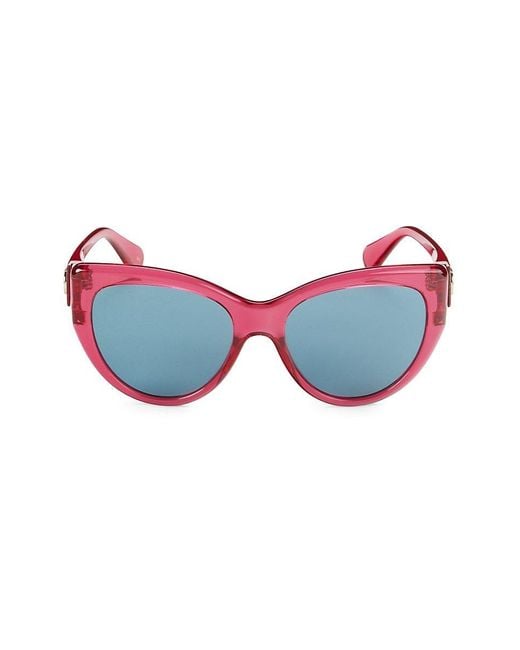 Gucci 56mm Cat Eye Sunglaases in Blue Lyst