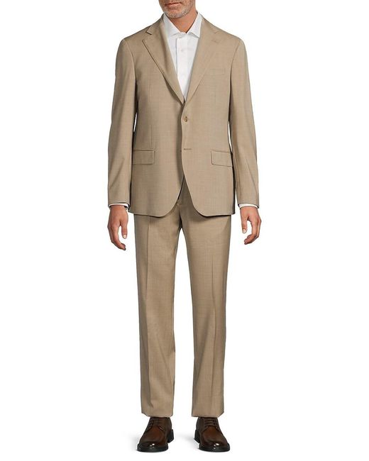 Lubiam Natural Two-Button Classic-Fit Suit for men