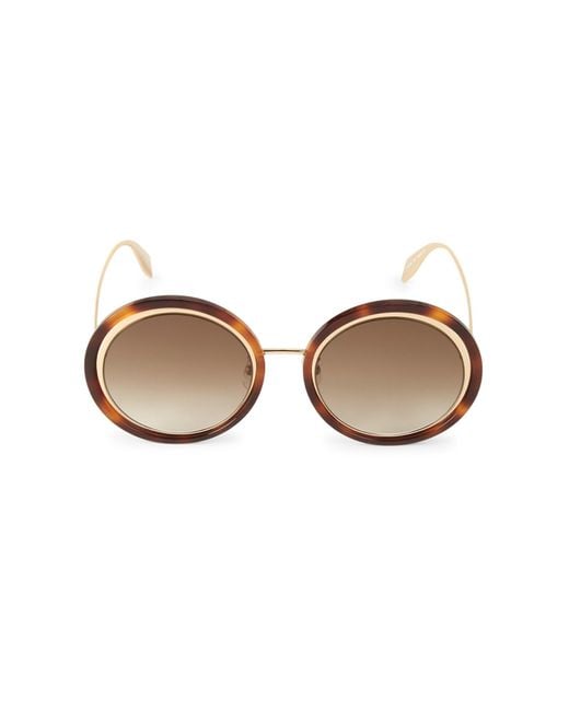 alexander mcqueen round sunglasses