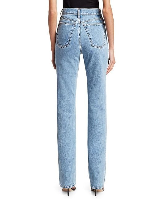Helmut Lang High-rise Bootcut Jeans in Blue | Lyst Canada
