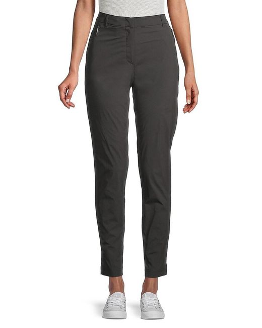 Anatomie Thea Casual Slim Pants in Gray | Lyst