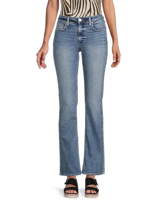 Hudson Jeans Barbara High Rise Baby Boot Cut Jeans in Blue | Lyst