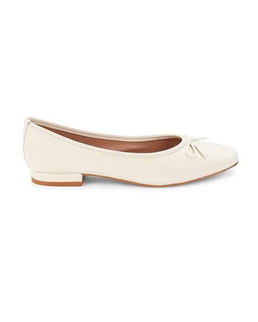 Saks Fifth Avenue Saks Fifth Avenue Sabine Leather Ballet Flats in