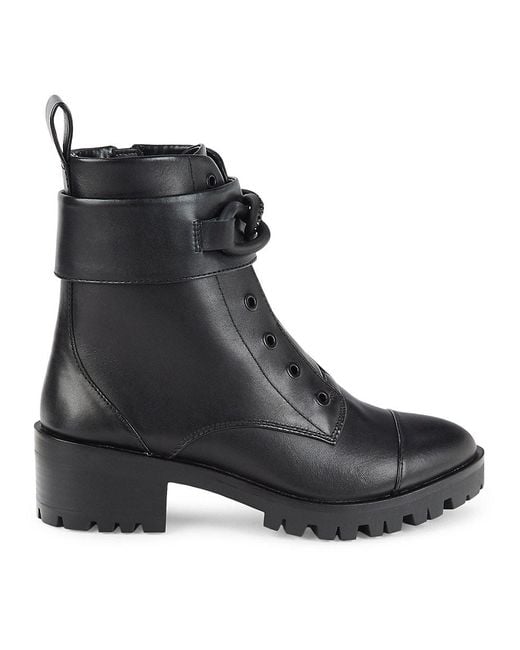 Karl Lagerfeld Black Pepper Lug Boots