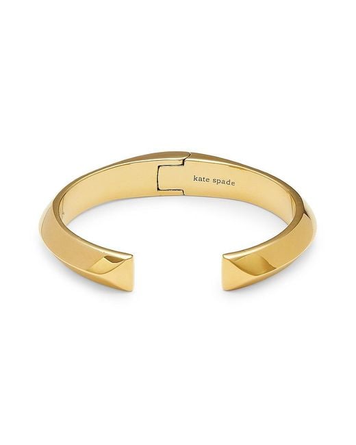 Kate Spade Metallic Goldtone Cuff Bracelet