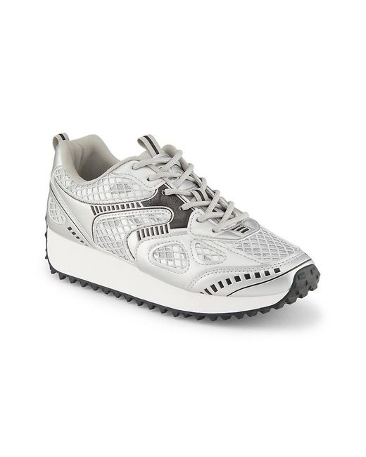 Vintage Havana White Apollo Mesh Low Top Sneakers