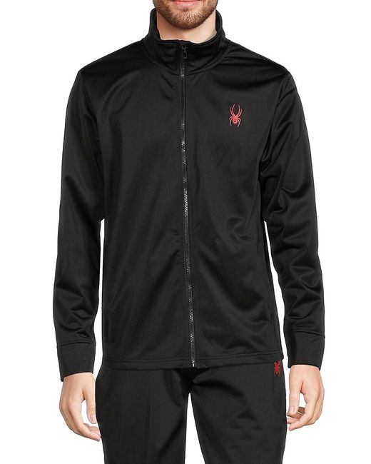 Mens full top zip track jacket