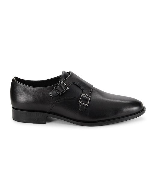 Boss Black Colby Double Monk Strap Shoes for men