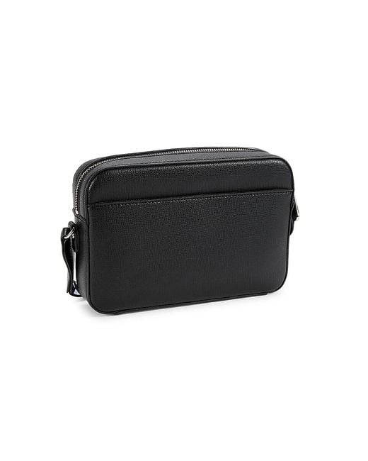 Karl Lagerfeld Black Maybelle Logo Camera Crossbody Bag