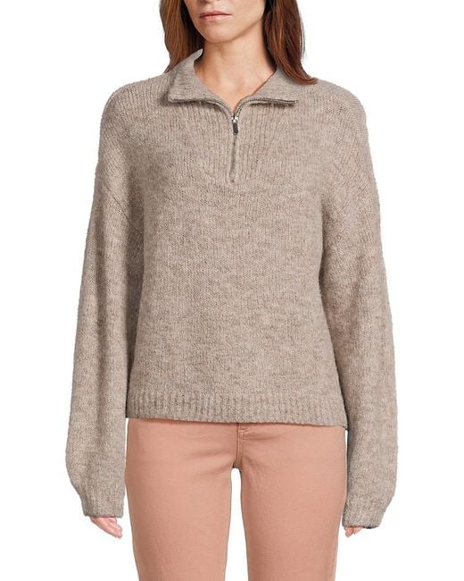 Vero Moda Gray Awsome Drop Shoulder Pullover