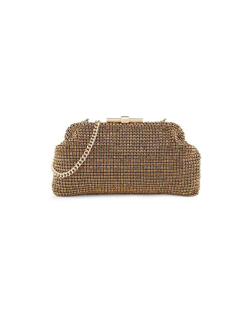 Reiss Brown Adaline Embellished Shoulder Bag