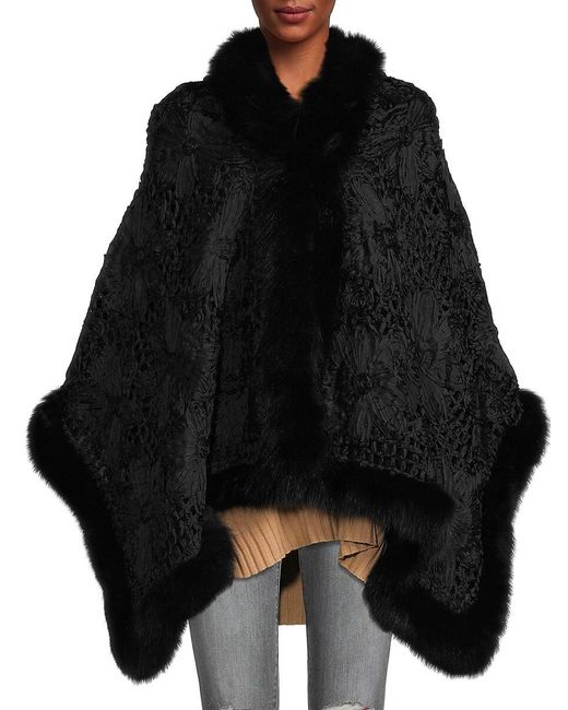 Belle fare shop fur cape