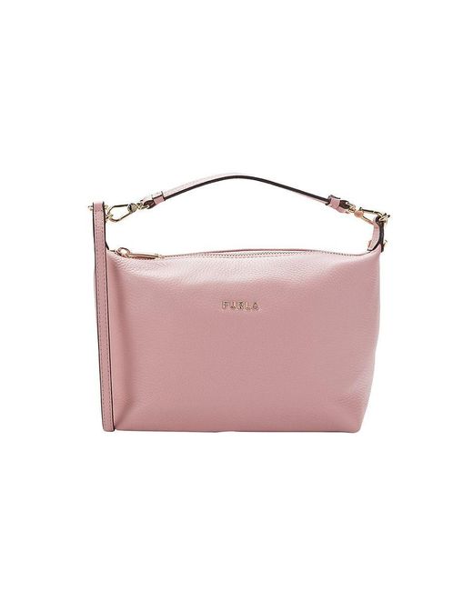 Furla Sophie Leather Crossbody Bag in Pink Lyst