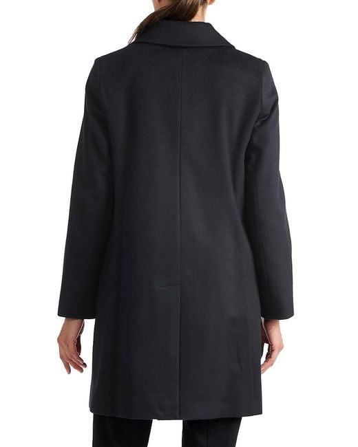 Sofiacashmere Green Wool Blend Car Coat