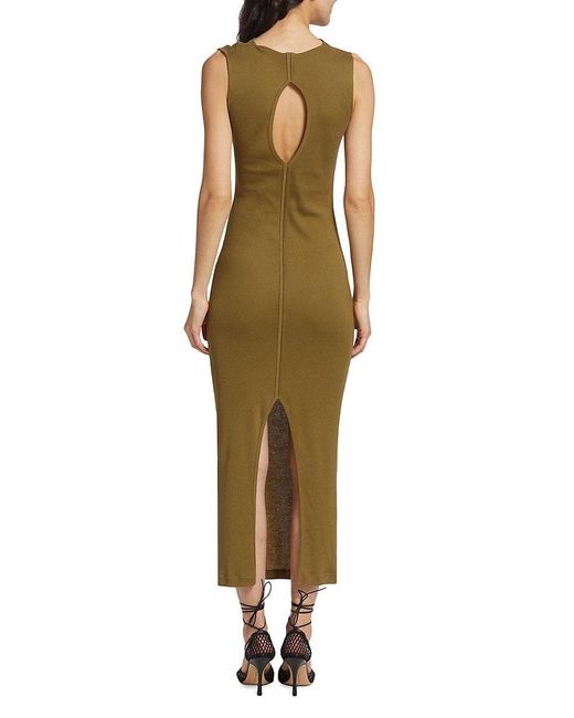 Helmut lang green dress deals