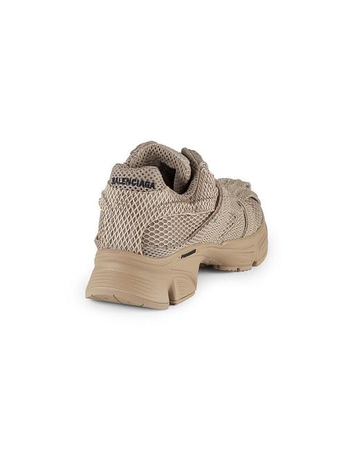 Balenciaga Brown Phantom Mesh Sneakers