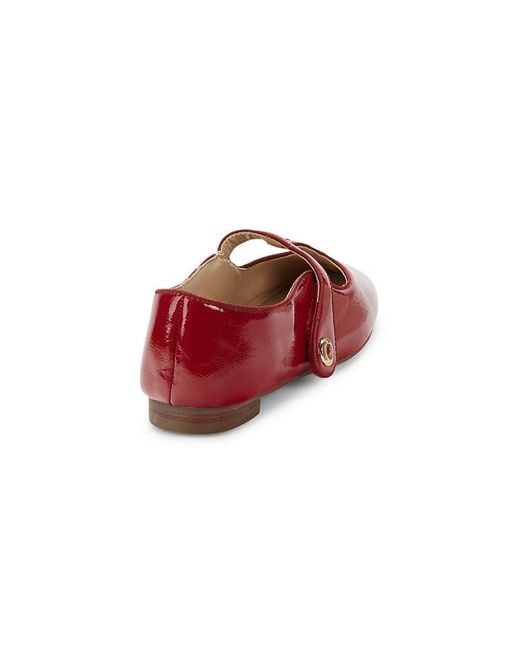 Sam Edelman Girl s Melody Square Toe Mary Jane in Red Lyst